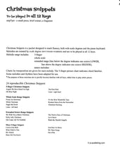 Load image into Gallery viewer, Christmas Snippets (Digital Download)