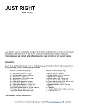 Load image into Gallery viewer, Just Right, More or Less (Digital Download)