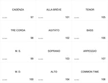 Load image into Gallery viewer, Music Vocabulary Flashcards (Digital Download)