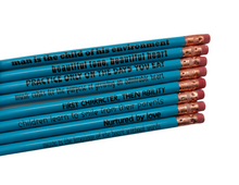 Load image into Gallery viewer, Suzuki Sayings Pencils - Blue
