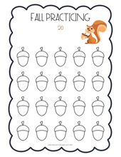 Load image into Gallery viewer, Fall Practice Charts (Digital Download)