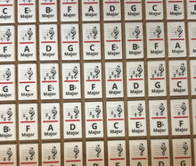 Load image into Gallery viewer, Basic Key Signature Dominoes
