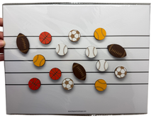 Load image into Gallery viewer, Sports Balls Note Magnets