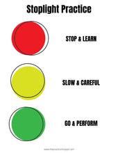 Load image into Gallery viewer, Stoplight Practice System (Digital Download)
