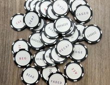 Load image into Gallery viewer, Musical Alphabet Words Practice Chips