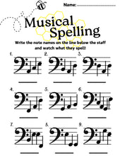 Load image into Gallery viewer, Reading Music: The Treble and Bass Clef (Digital Download)
