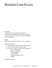 Load image into Gallery viewer, Business Card Scales