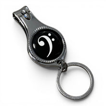Load image into Gallery viewer, Music Nail Clippers - Bass Clef