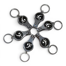 Load image into Gallery viewer, Music Nail Clippers - Bass Clef