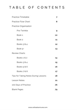 Load image into Gallery viewer, Yearly Practice Planner for Cellists