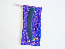 Load image into Gallery viewer, Pure Mulberry Silk Should Rest Bag - Twilight Dragonfly