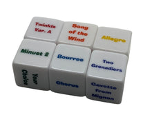 Load image into Gallery viewer, Suzuki Violin Dice Set - Books 1-2