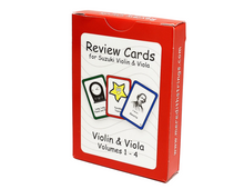 Load image into Gallery viewer, Violin/Viola Suzuki Review Cards for Volumes 1-4 - Deck
