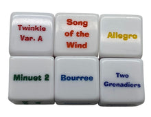Load image into Gallery viewer, Suzuki Violin Dice Set - Books 1-2