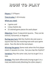 Load image into Gallery viewer, Rhythm Sequence - Blue