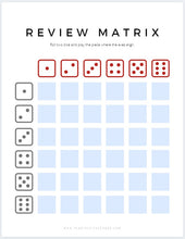 Load image into Gallery viewer, Review Matrix for Suzuki Violin Books 1&2 (Digital Download)