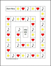 Load image into Gallery viewer, Heart Note Star Maze Bundle (Digital Download)