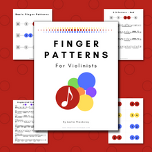 Load image into Gallery viewer, Finger Patterns for Violinists (Digital Download)