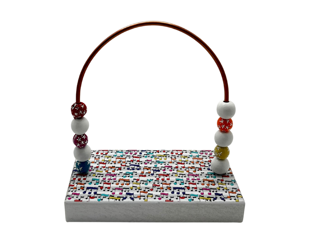 Rainbow Notes Bead Counter