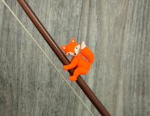 Load image into Gallery viewer, Fox Buddy Bow Wrap
