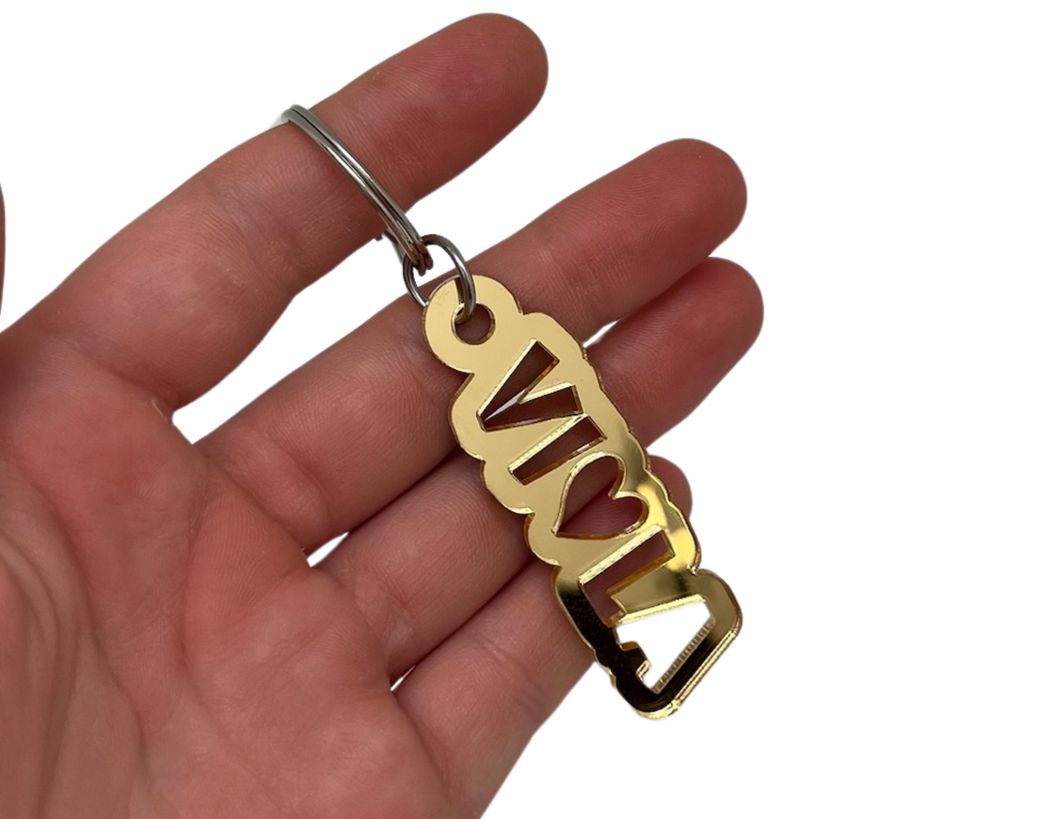 Viola Heart Keychain