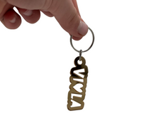 Load image into Gallery viewer, Viola Heart Keychain
