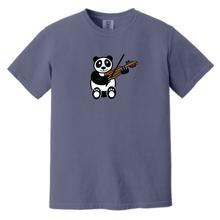 Load image into Gallery viewer, Panda Violin Grape Comfort Tee
