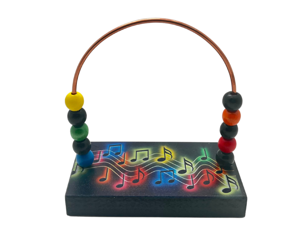 Black Music Lights Bead Counter