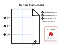 Load image into Gallery viewer, Notes Flashcards for Violinists (Digital Download)
