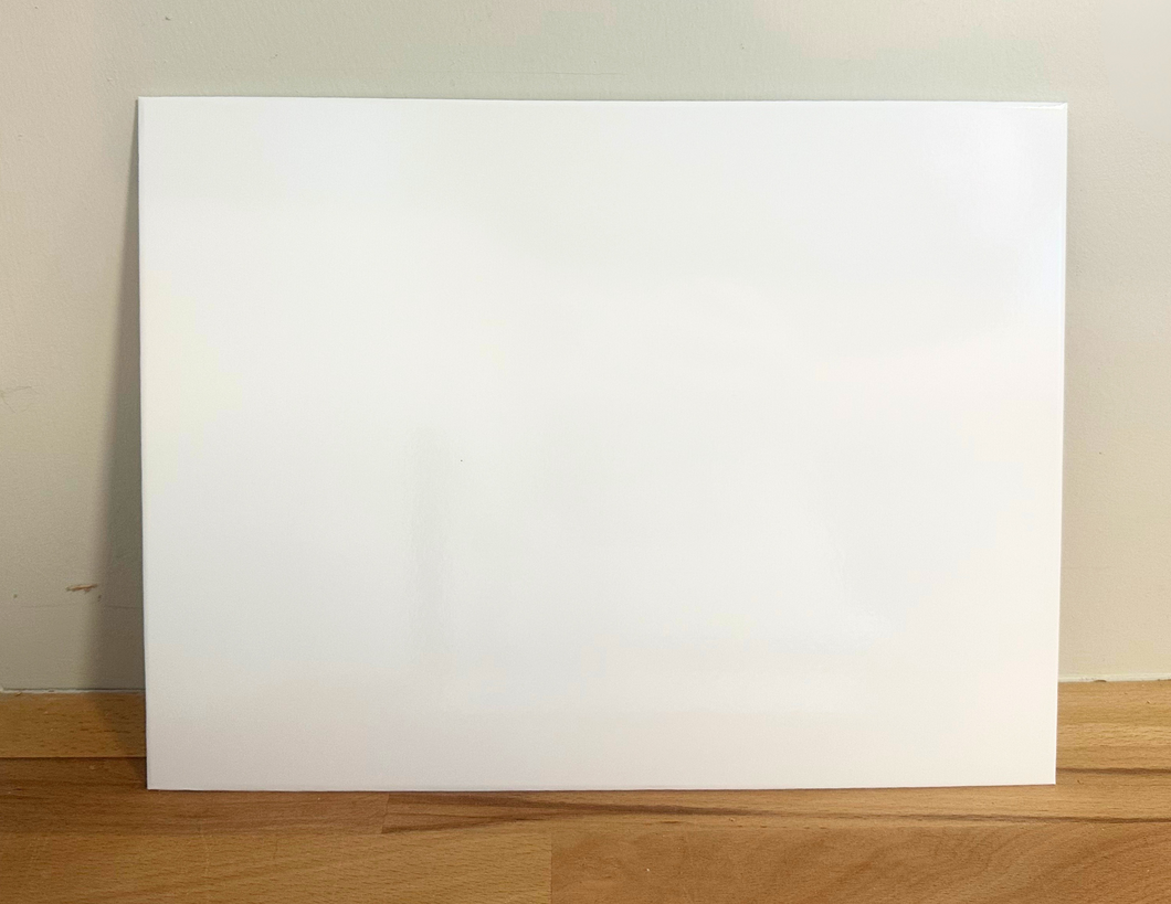 Blank Magnetic White Board