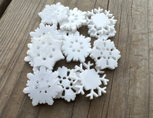 Load image into Gallery viewer, Mini Snowflake Note Magnets
