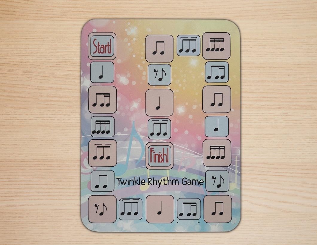 Twinkle Rhythm Game White Board