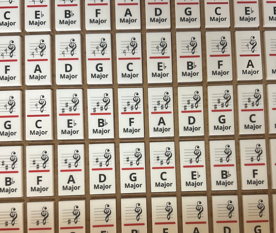 Basic Key Signature Dominoes