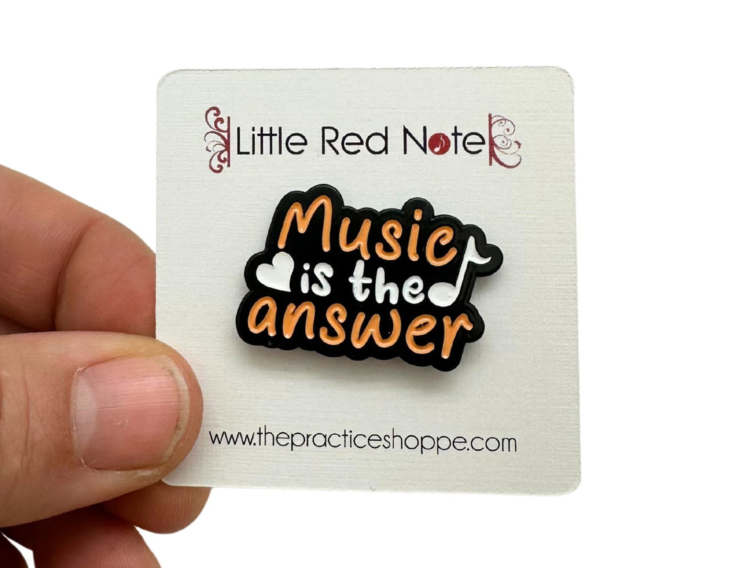 Music is the Answer Pin