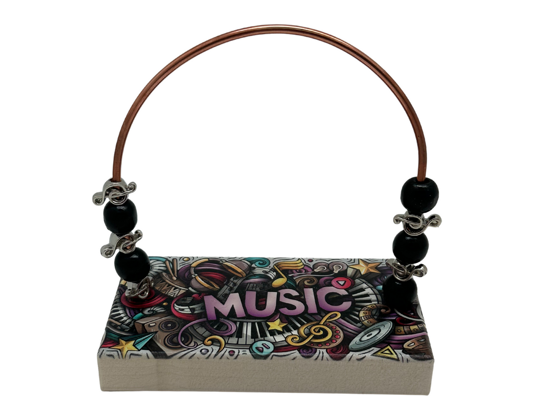 Music Graffiti Bead Counter