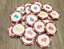 Load image into Gallery viewer, Solfege Practice Chips - 25
