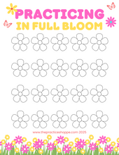 Load image into Gallery viewer, Practicing in Full Bloom Practice Charts (Digital Download)

