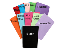 Load image into Gallery viewer, Mini Pocket Notebook Journal - Treble Clef Flowers
