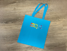 Load image into Gallery viewer, Rainbow Bubble Music Music Tote Bag
