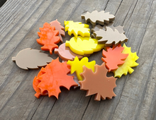 Load image into Gallery viewer, Autumn Leaves Magnetic Staff White Board
