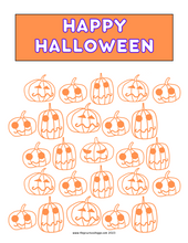 Load image into Gallery viewer, Happy Halloween Practice Charts (Digital Download)
