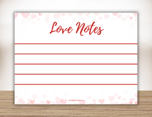 Load image into Gallery viewer, Love Notes Magnetic Staff White Board
