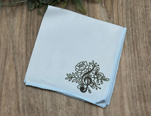 Load image into Gallery viewer, Instrument Cleaning Cloth - Floral Clefs
