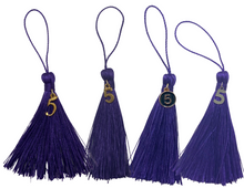 Load image into Gallery viewer, Graduation Tassel - Book 5 - Purple
