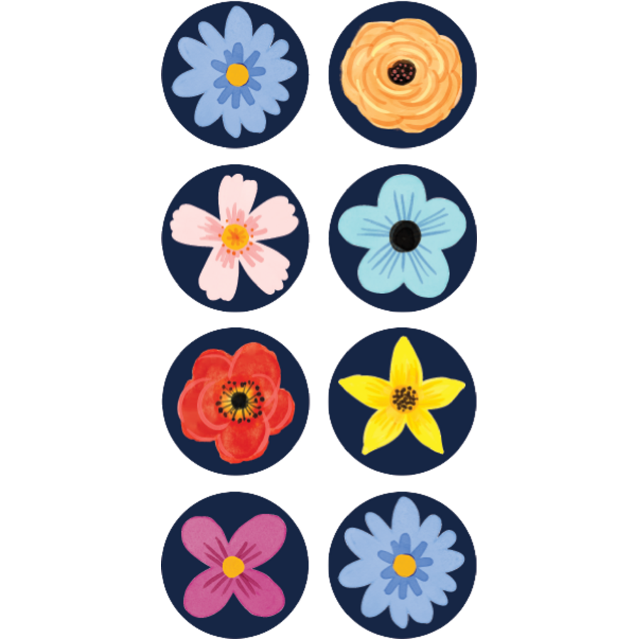 TCR Wildflowers Stickers