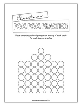 Load image into Gallery viewer, Christmas Pom Pom (Digital Download)
