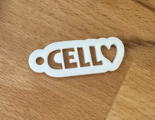 Load image into Gallery viewer, Cello Heart Keychain
