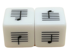 Load image into Gallery viewer, 25 mm Lines and Spaces Dice - Set of 2
