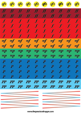 Load image into Gallery viewer, PS Sheet Dynamics Stickers
