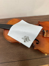 Load image into Gallery viewer, Instrument Cleaning Cloth - Floral Clefs
